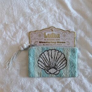 Wandering Moon Beaded Shell Pouch